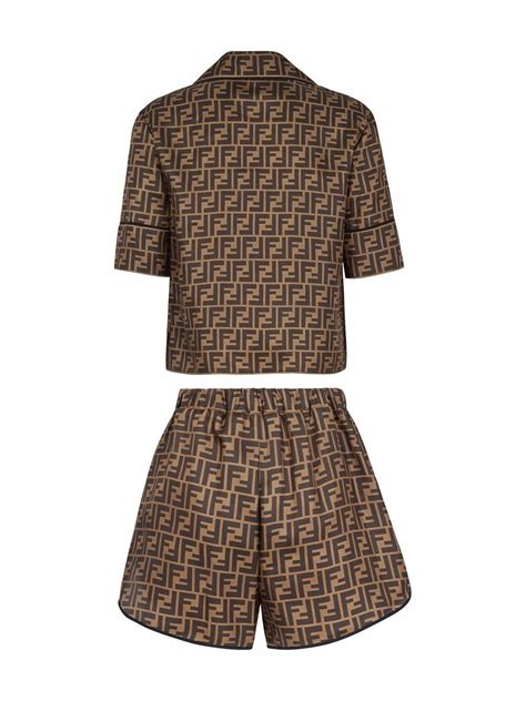 fendi pyjamas|fendi onesie women's.